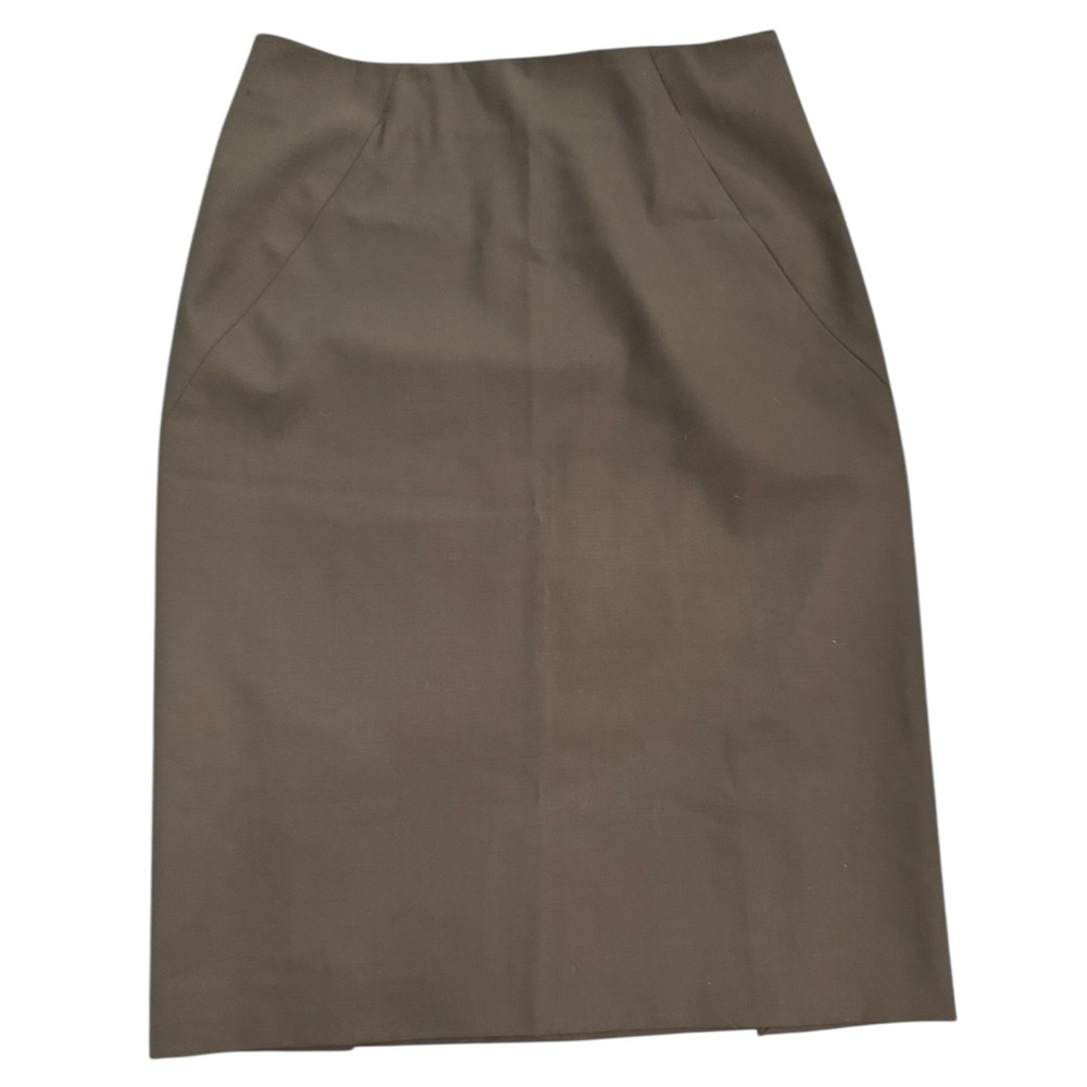 Theory Brown Pencil Skirt